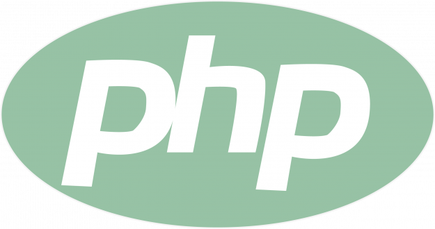 Das ist eine Grafik, auf der php steht