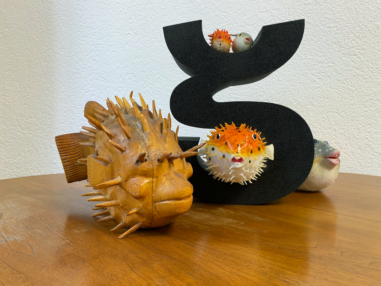 Kugelfische und das fugu "g".